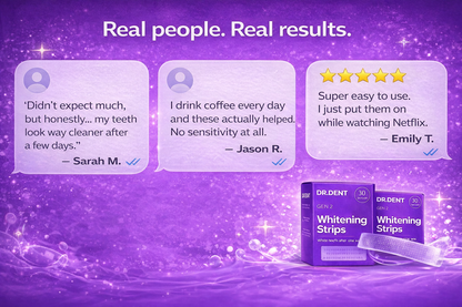 Premium At-Home Teeth Whitening Strips